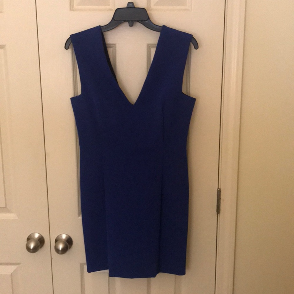 Zara blue mini sleeveless dress Sz M